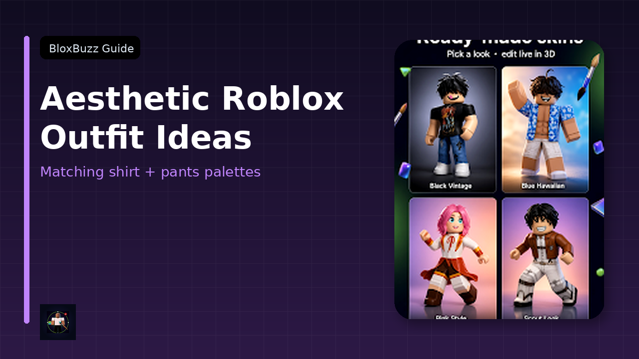 Aesthetic Roblox Outfit Ideas (Classic Clothes)