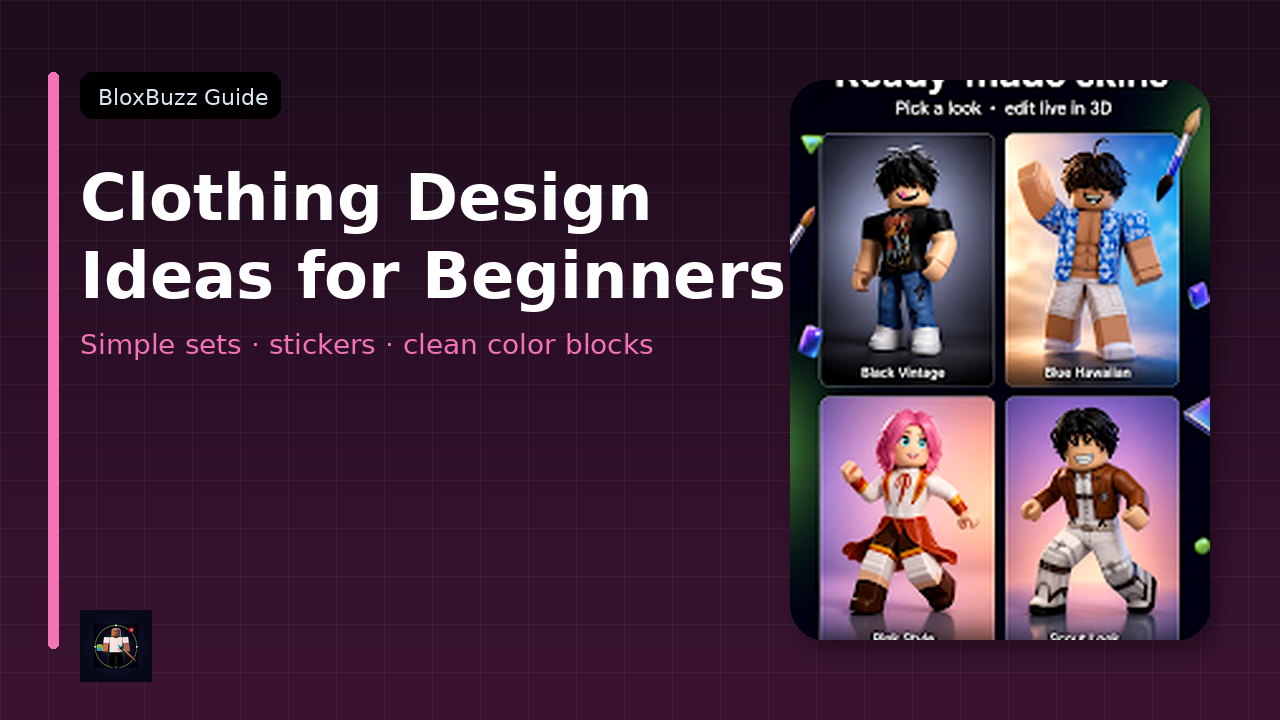 Roblox Clothing Design Ideas for Beginners